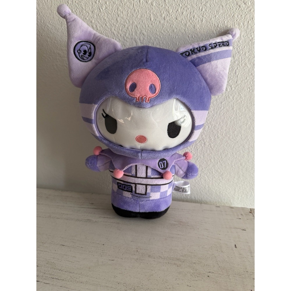 SANRIO HELLO KITTY AND FRIENDS KIDROBOT TOKYO SPEED RACER KUROMI 13" VAULTED‎